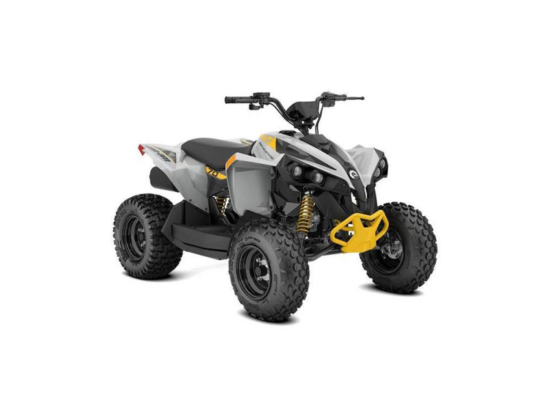 2024 Can-Am Renegade 70 EFI Gray & Yellow / Blue & Black