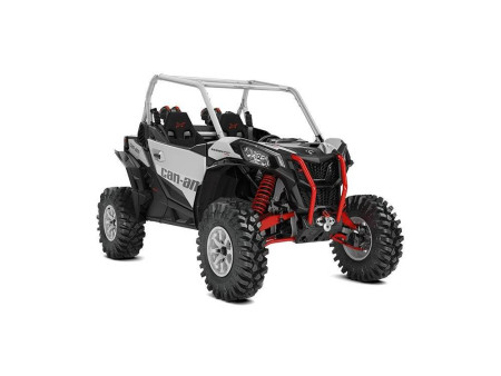 2024 Can-Am Maverick Sport X MR 1000R Silver & Red