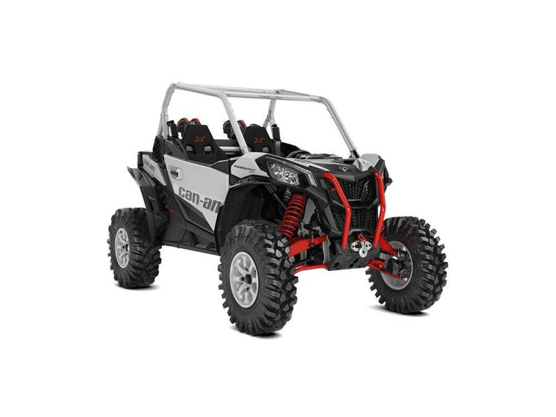 2024 Can-Am Maverick Sport X MR 1000R Silver & Red