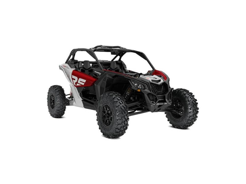 2024 Can-Am Maverick X3 RS Turbo RR Red & Silver