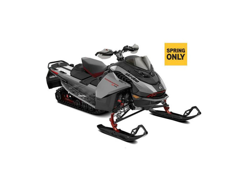 2023 Ski-Doo Renegade X-RS TurboR E.S. DD SS Silver/Red