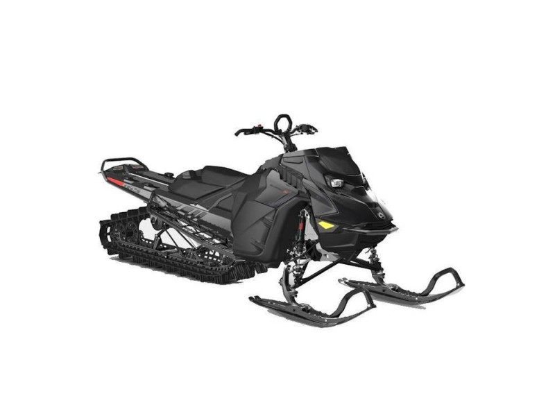 2025 Ski-Doo Summit X 850 E-TEC 165 SS Pow 2.5_4.5 in (S_Level) Black